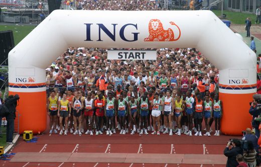 Amszterdam Maraton futóverseny rajt 2011
