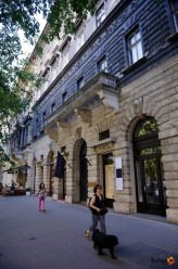 A műemléki védelem alá került budapesti Andrássy út 13. számú ház homlokzata