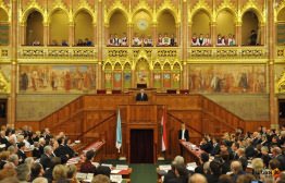 Parlamenti képek: Kövér László, az Országgyűlés elnöke beszédet mond