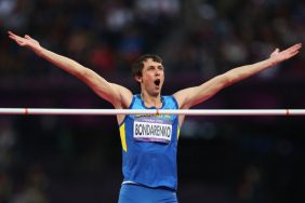 A férfi magasugrás győztese Bohdarenko