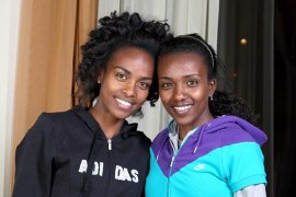 A Dibaba testvérek:  Genzebe és a kétszeres olimpiai bajnok Tirunesh