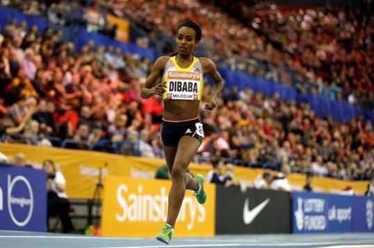 Genzebe Dibaba újabb világcsúcsot futott Birminghamben 2 mérföldes futáson