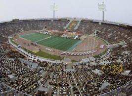Luzsnyiki stadionaz 1980-as olimpia idejében