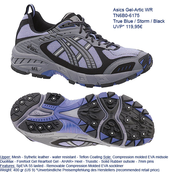 futócipők, Asics Gel-Artic Running Shoes futócipő