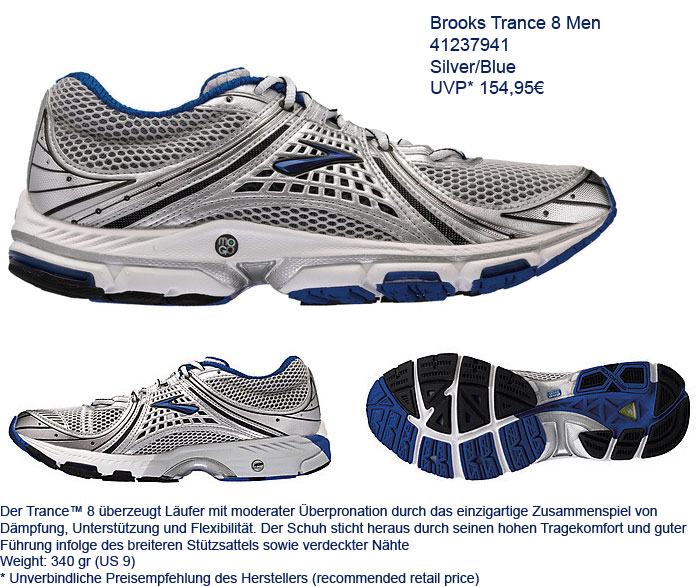 futócipők, Brooks Trance 8 Men  Brooks férfi futócipő