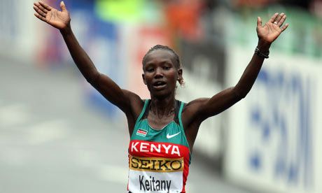 Mary Keitany 2011-ben félmaratoni világcsúcsot futott