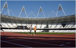 londoni olimpia 2012 Olimpiai Stadion atlétikai pálya