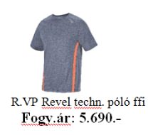 R.VP Revel techn. póló férfi