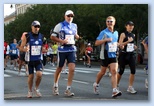 Budapest Marathon in Hungary, Lombardi Pietro,Pellizon Massimo, Bregant Lamberto,Davi Clelia, runners from Italy, Italia
