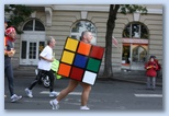 Budapest Marathon in Hungary, magic cube