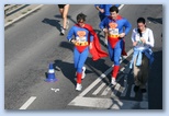 Plus Budapest Marathon Super Hero Marathon  runners