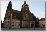 Prága Maraton futás St. Vitus's Cathedral Prague