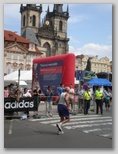 Prága Maraton futás Marathon runner