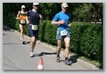 Sárvár futás és ultra futás 24 órs futók (balról: Ákos , Péter, Árpád)