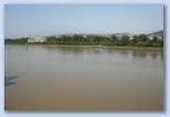 Duna áradása Budapesten Duna Margit-sziget