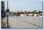 Duna áradása Budapesten Budai várnegyed