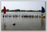 Úszás a Tisza-tóban Kisköre Triatlon