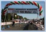 Spar Budapest Maraton befutó utolsó 100 méter