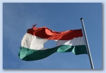 Spar Budapest Maraton Magyarország, Hungary Flag