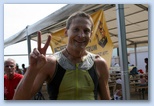 Szeged Csavarker Triatlon Sprint Baloo a célban  - koroszályos triatlon győztes