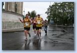 Budapest Marathon Heroes' Square Gingell Lynni, Nellis Joe, Bedford marathon runners