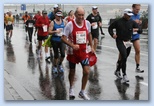 Budapest Maraton futás esőben Magnani Carlo
