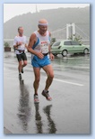 Budapest Maraton futás esőben Retailleau Gérard,  	FRA Nantes