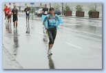 Budapest Maraton futás esőben Mihalekné Bartók Mária, Pusztaszabolcsi Szabadidő SE, Pusztaszabolcs