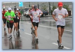 Budapest Maraton futás esőben Marták Lubomír