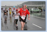 Budapest Maraton futás esőben Wantz Christian, FRA Colmar M.C. Ingersheim