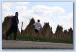 Tóparti Futóparti futók futás a nádas mellett