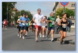 Nike Félmaraton budapesti futóverseny célja a Városligetben Ritz Attila, Mezei Gábor Zsolt, Rita