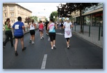 Nike Félmaraton futás Budapest félmaratoni futók a Lehel utcán