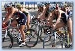 Triathlon World Championship Elite Women bicycle race SARAH HASKINS USA, RADKA VODICKOVA