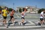 Nike félmaraton futók a Hősök terén Budapest Half Marathon