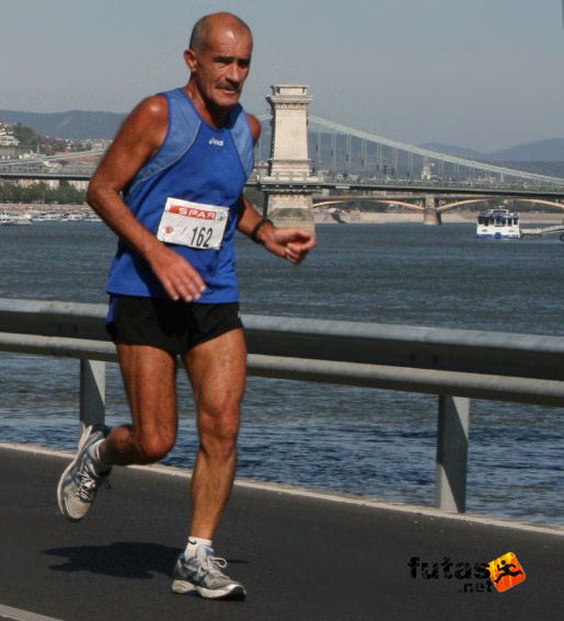 Frank Tibor a Spar Budapest Maratonon