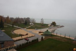 kilátás az erkélyről a Balaton Hotelből siófoki látkép