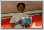 Medal and Finisher Ceremony, individual ultra Balaton runners Tóth Attila