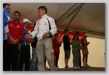 Medal and Finisher Ceremony, individual ultra Balaton runners KATSUHIRO Tanaka