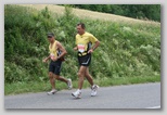 Ultrabalaton running futás Köveskál után  Nemesgulács felé, MOLET Claude and HERTAULT Marc
 ultra runners from France