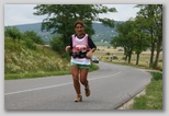 Ultrabalaton running futás Köveskál után  Nemesgulács felé, DADOUN Christine
 runner from France