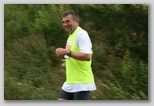 Ultrabalaton running futás Köveskál után  Nemesgulács felé, Stanisław-Adam Olbryś ultra runner from Poland, Ultrabalaton finisher