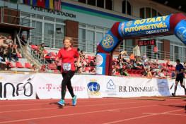 Debrecen Maraton és Félmaraton Rotary Futófesztivál befutás