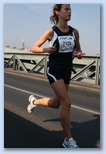 Nato futás, Budapest Futóvesztivál Mizséf Fruzsina nő második futó