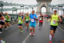 Lánchíd futók  Budapest Maratonon