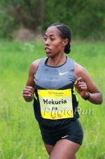 A női győztes: Aberume Mekuria, Eindhoven Marathon