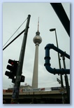 Berlin TV Tower, Berlin TV Torony, Berliner Fernsehturm steel 2