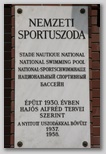 Hajós Alfréd Nemzeti Sportuszoda, Széchy Tamás uszoda Nemzeti Sportuszoda - a tábla frissítésre szorult - továb bővült a Széchy Tamás uszodával