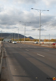 az Árpád hídon