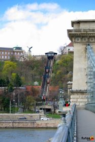 Budavári Sikló a Lánchíd és a Budavári Palota között viszi az utasokat